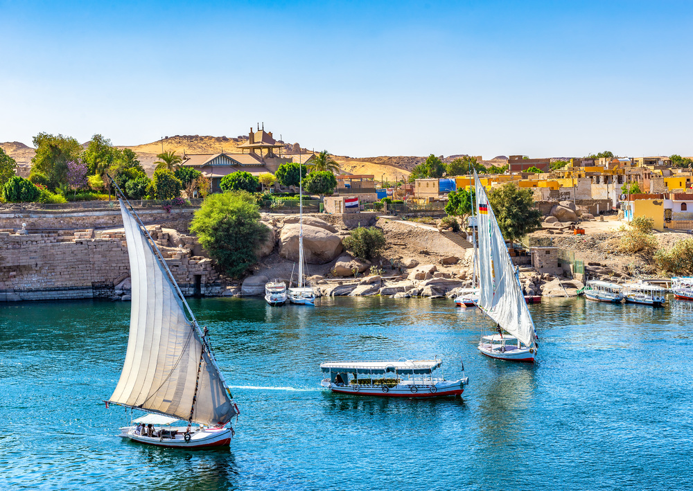 Bateaux sur le Nil - Egypte