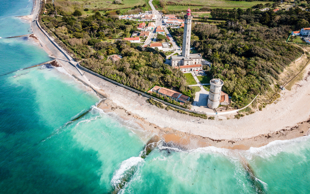 Ile de Ré vue sur la mer