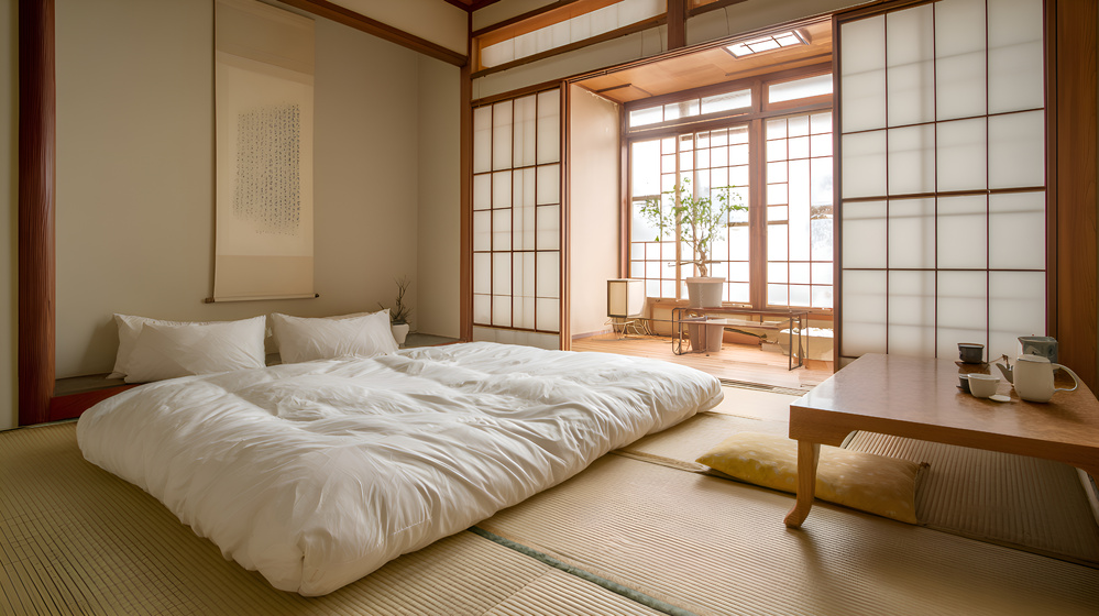 Japon chambre traditionnelle