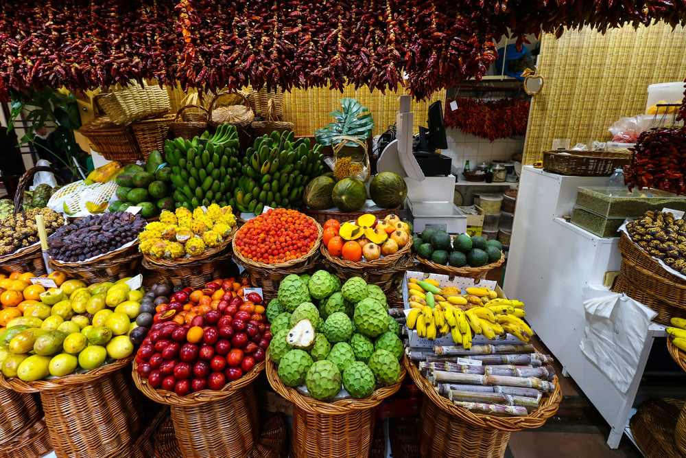 Mercado dos Lavradores à Madère