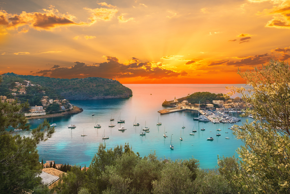 Palma de Majorque vue sur la mer, Espagne