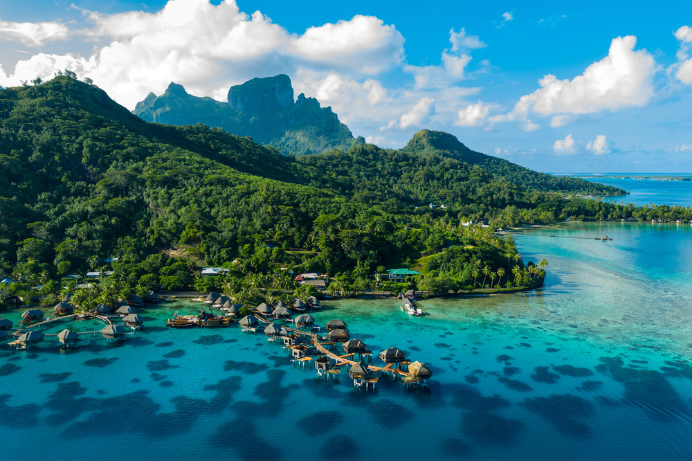 Paysage magnifique à Bora Bora