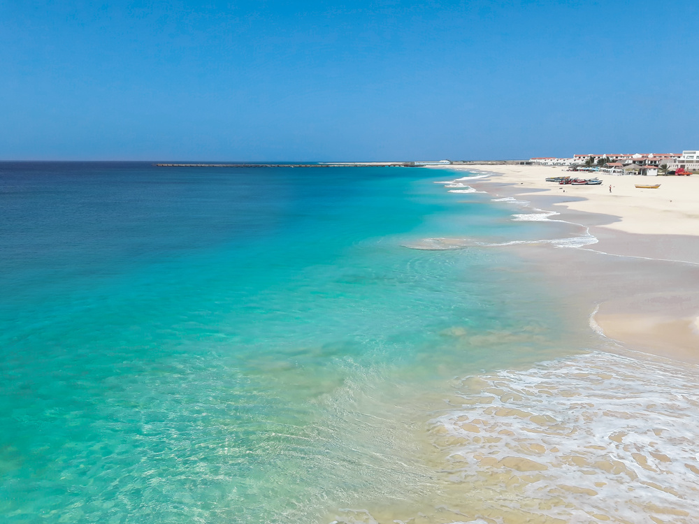 Plage Praia de Bote à Maio, Cap-Vert