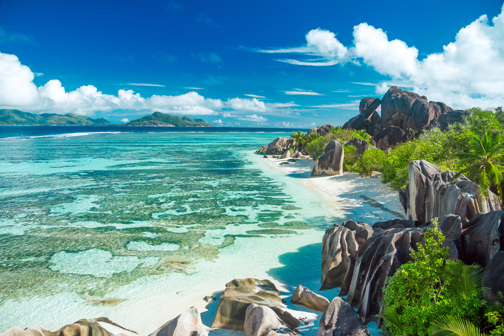 Plage tropicale, Seychelles