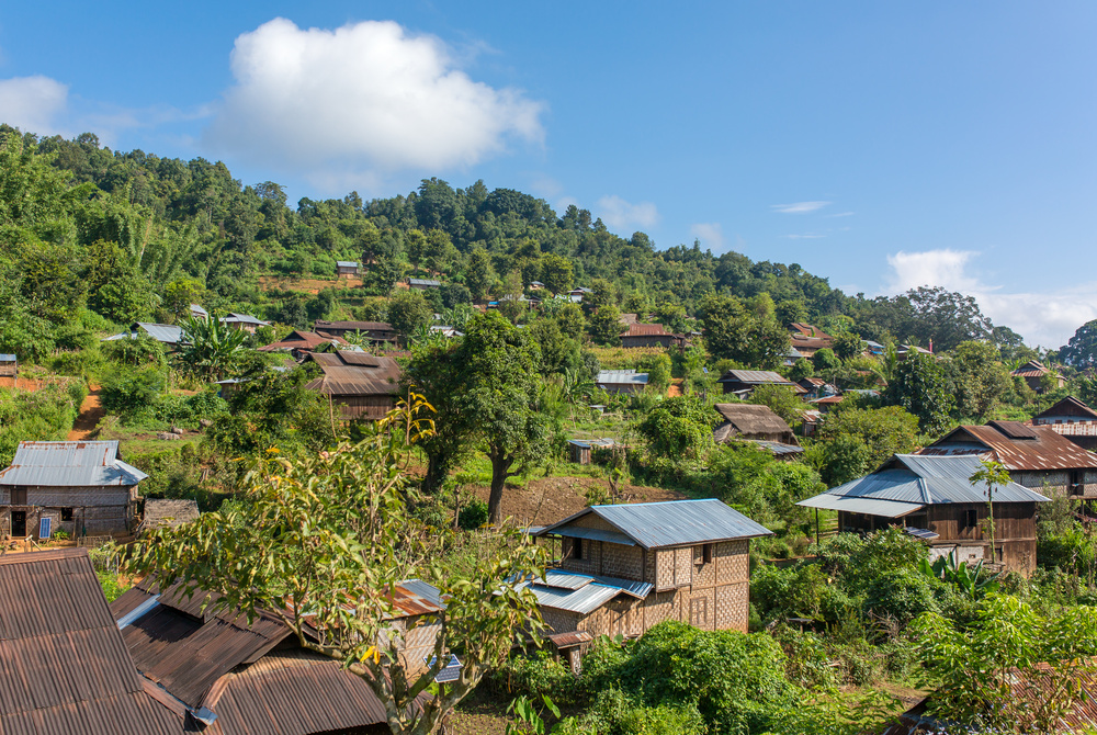 Village du Laos
