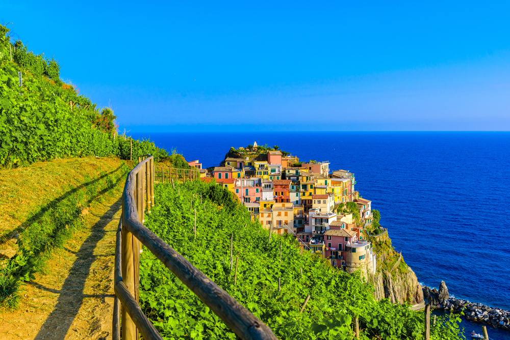 Magnifique vue sur les Cinque Terre en Italie