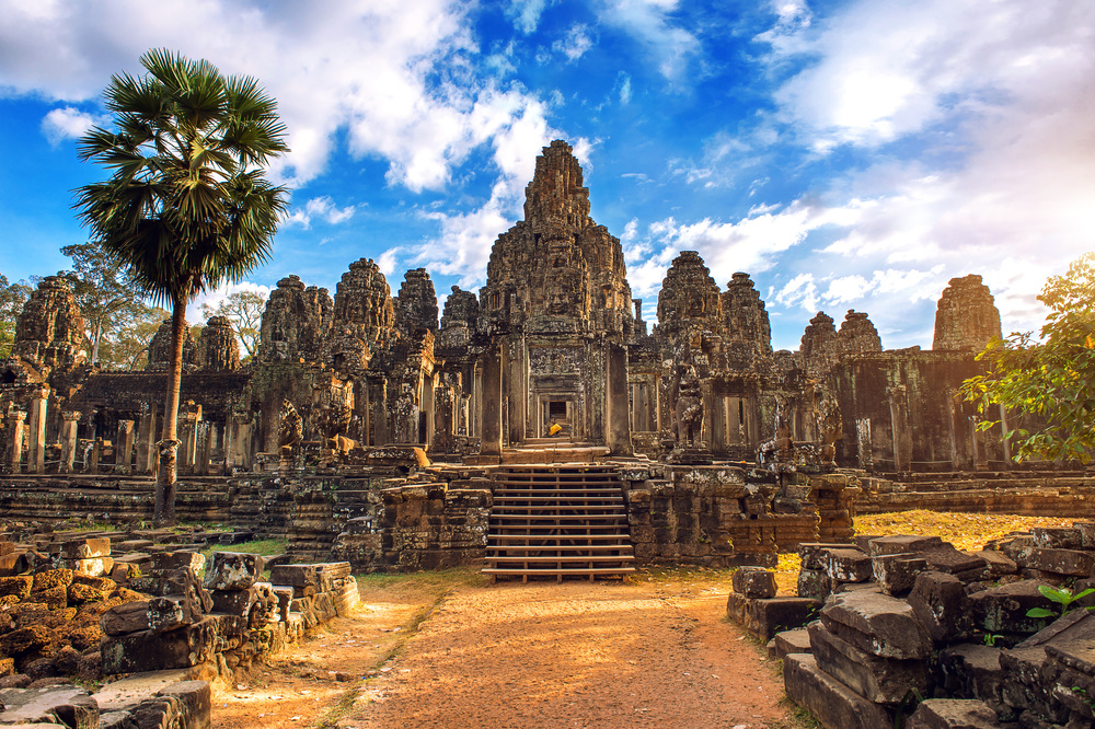Bayon temple, Siem Reap au Cambodge