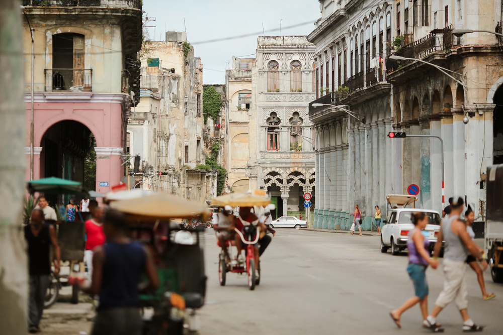 Rue typique à la Havane, Cuba