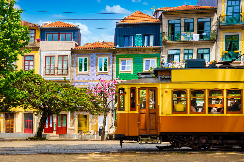 Vue sur la ville de Porto, Portugal