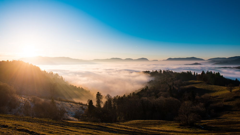 Au-dessus des nuages, Les Vosges