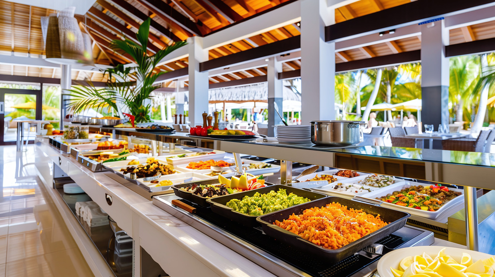 Buffet à volonté, voyage tout inclus