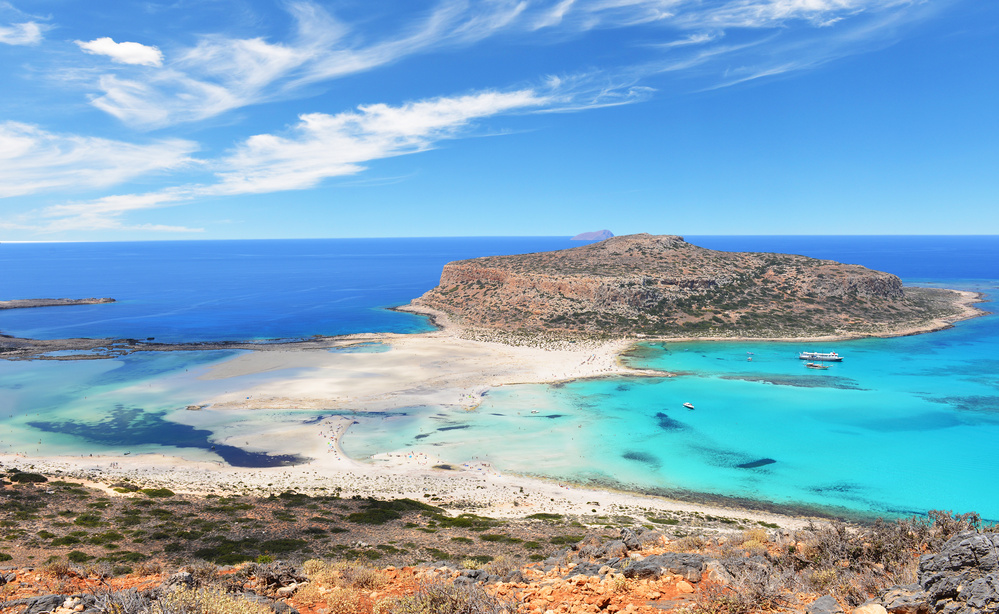 Le lagon de Balos, Grèce, Crète