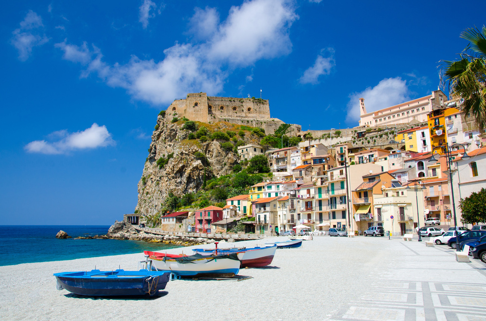 Plage en Sicile, Italie