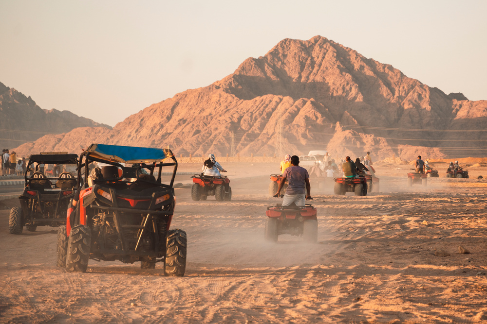 Safari dans le désert en quad, Hurghada, Egypte
