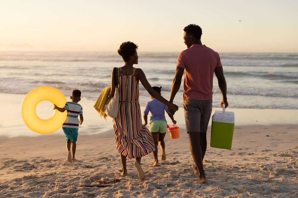 Vacances en famille à la plage