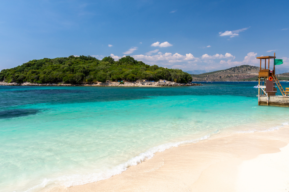Paradise Beach à Ksamil en Albanie
