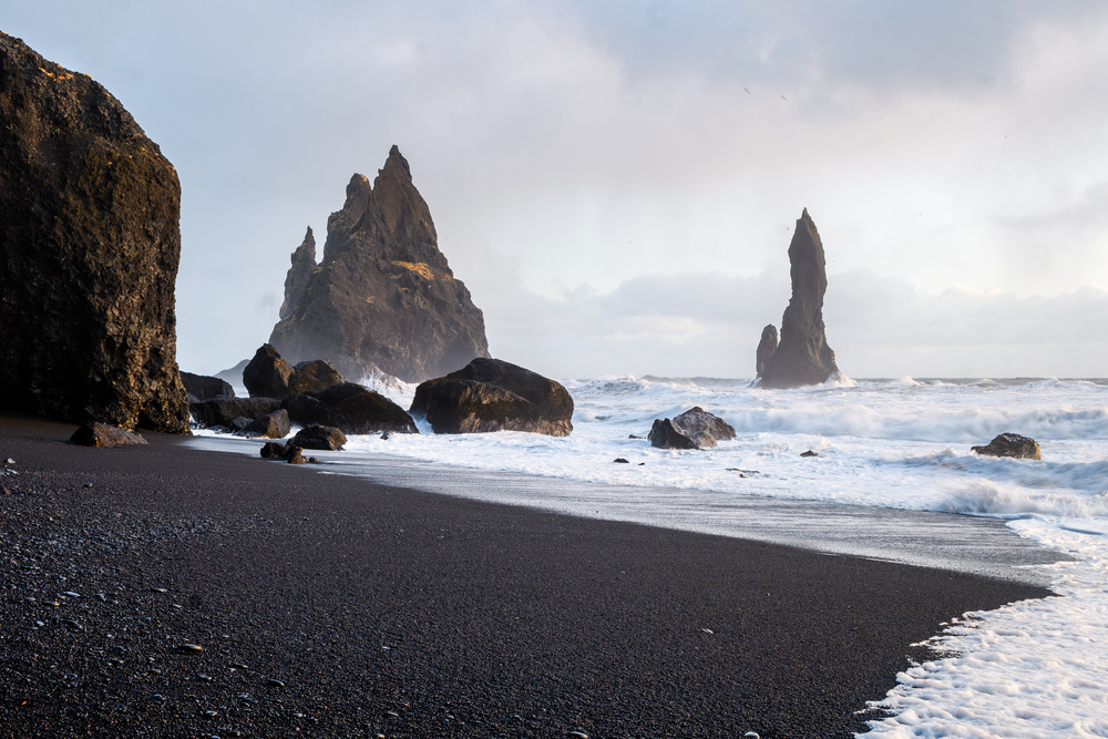 Plage sable noir, Islande