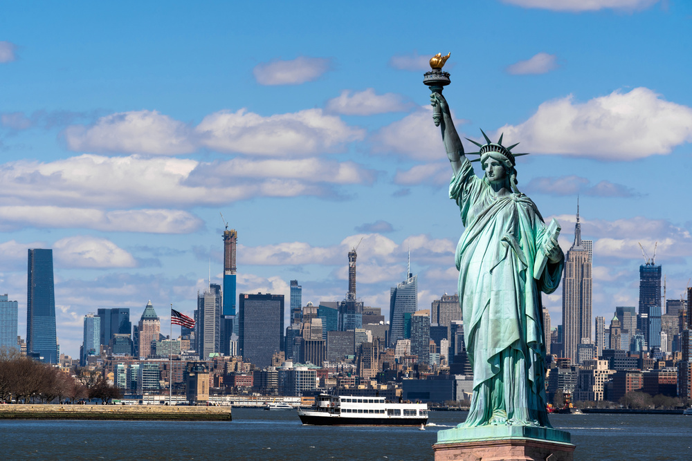 Statue de la Liberté à New York, Etats-Unis
