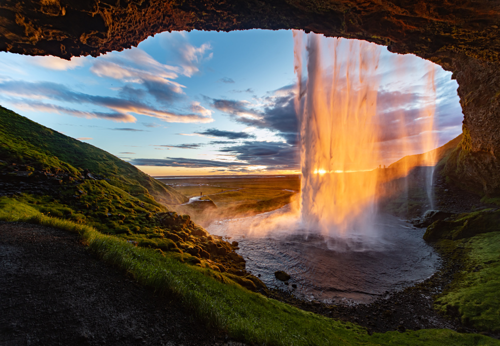 Cascade Islande paysage