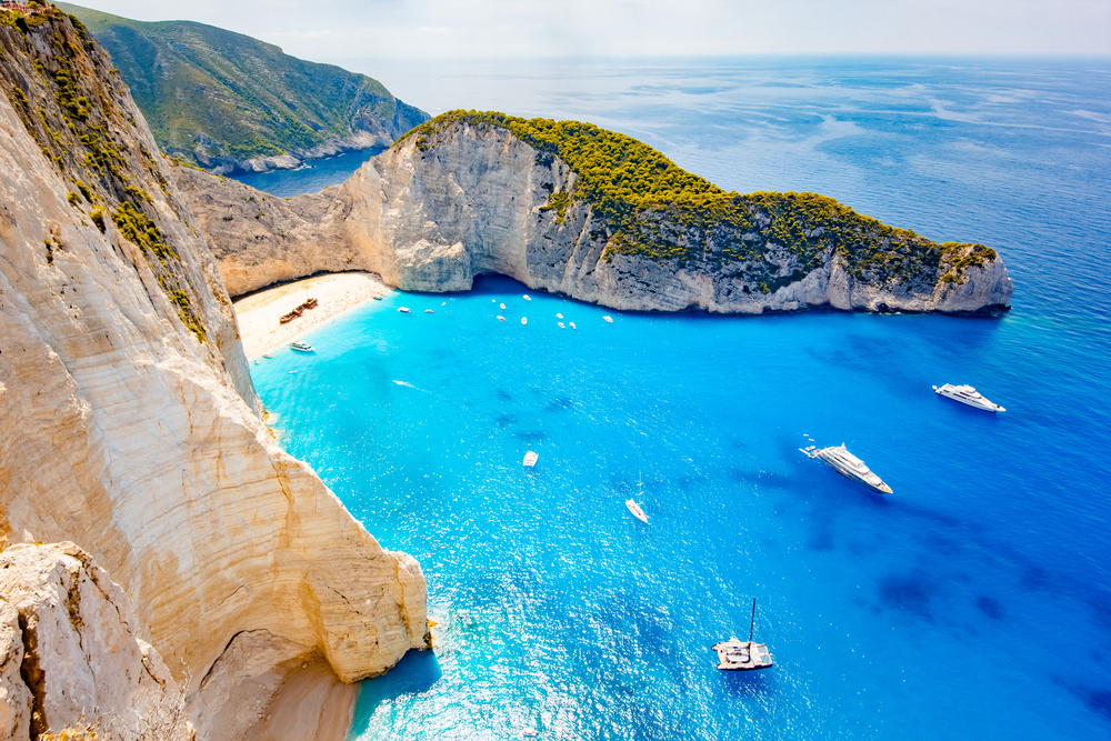 Navagio Beach en Grèce