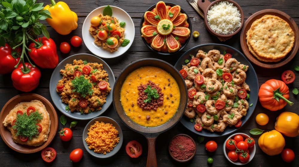 Plats traditionnels en Albanie