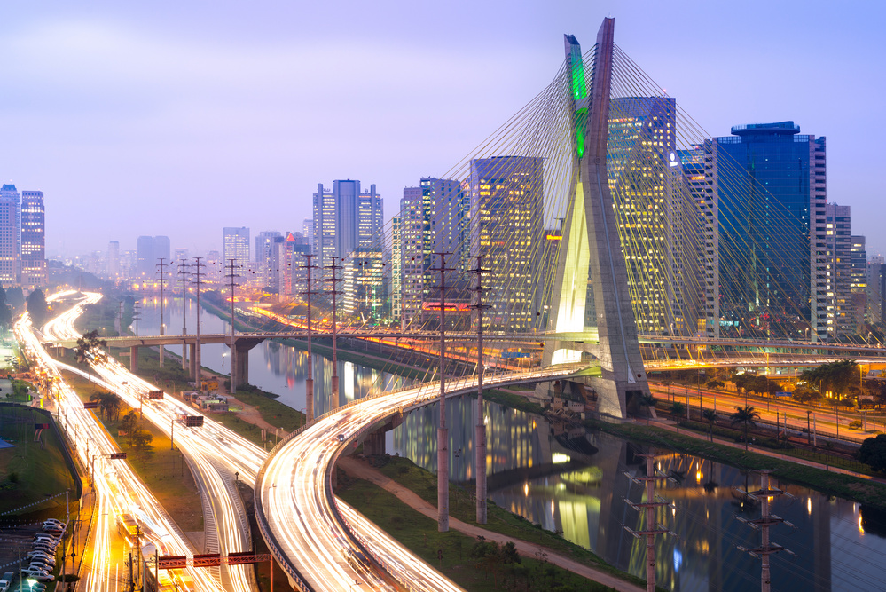 São Paulo skyline moderne