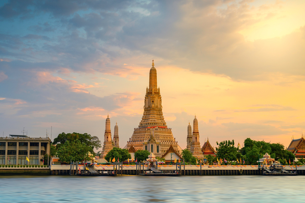 Temple à Bangkok, Thailande