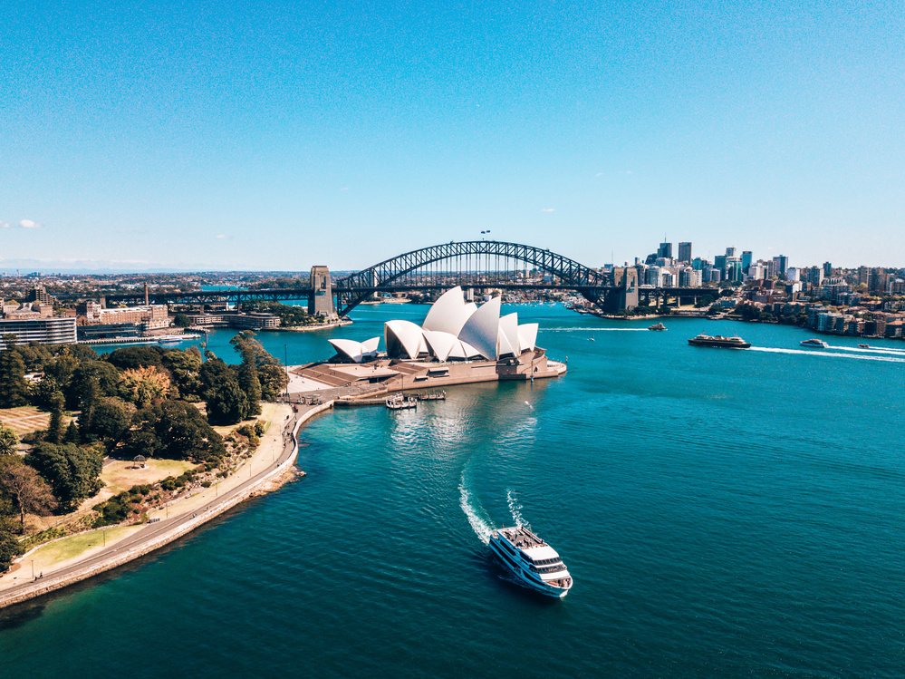 Vue sur la ville de Sydney, Australie