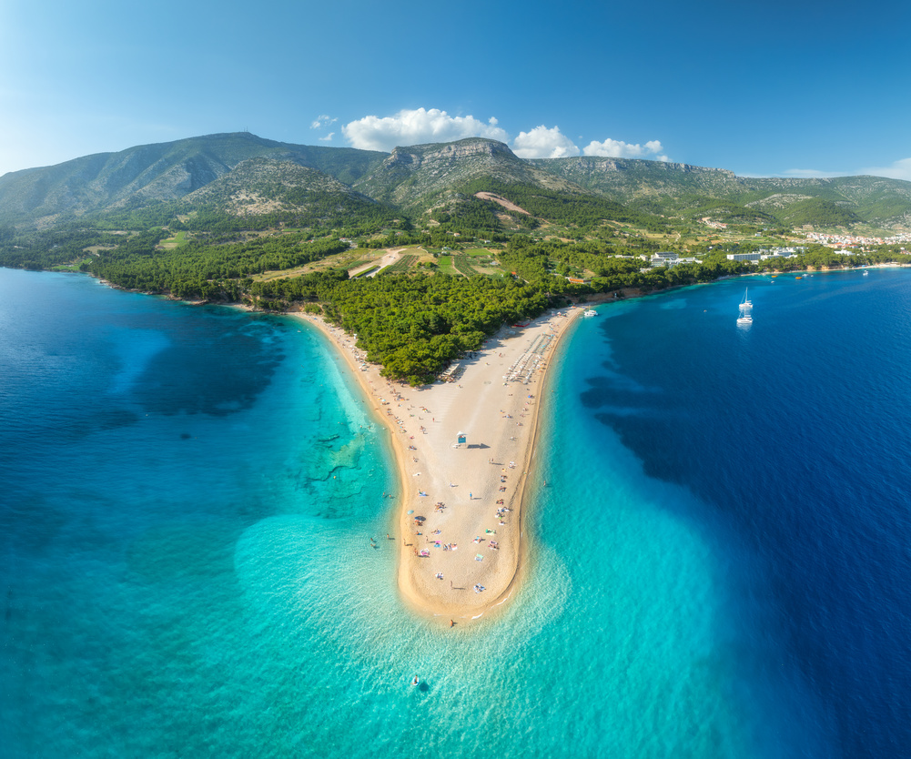 Zlatni Rat en Croatie