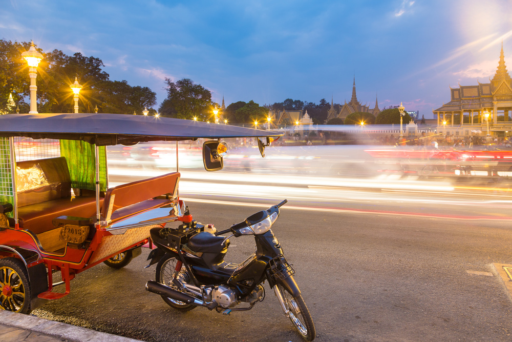 Tuk Tuk au Cambodge