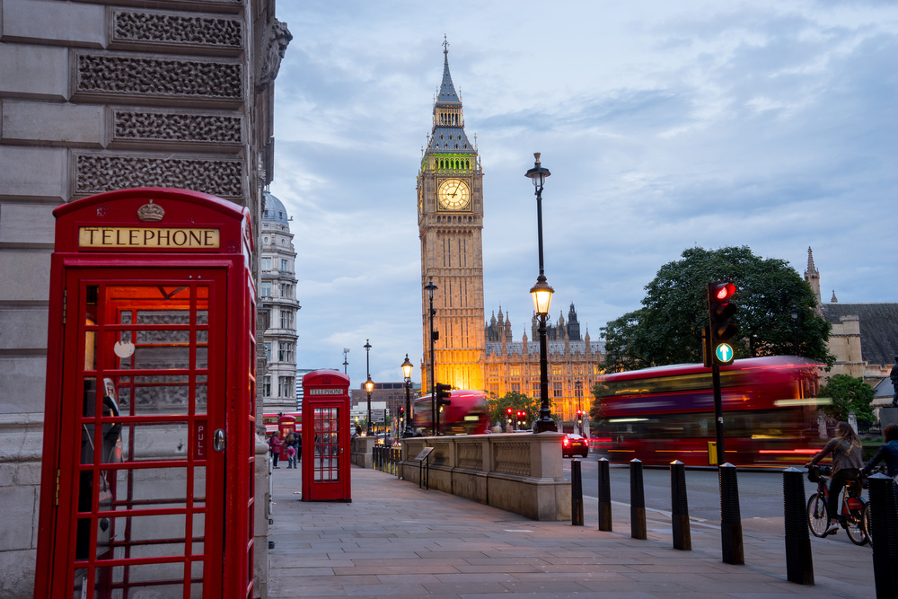 Vue sur le Big Ben à Londres, Angleterre