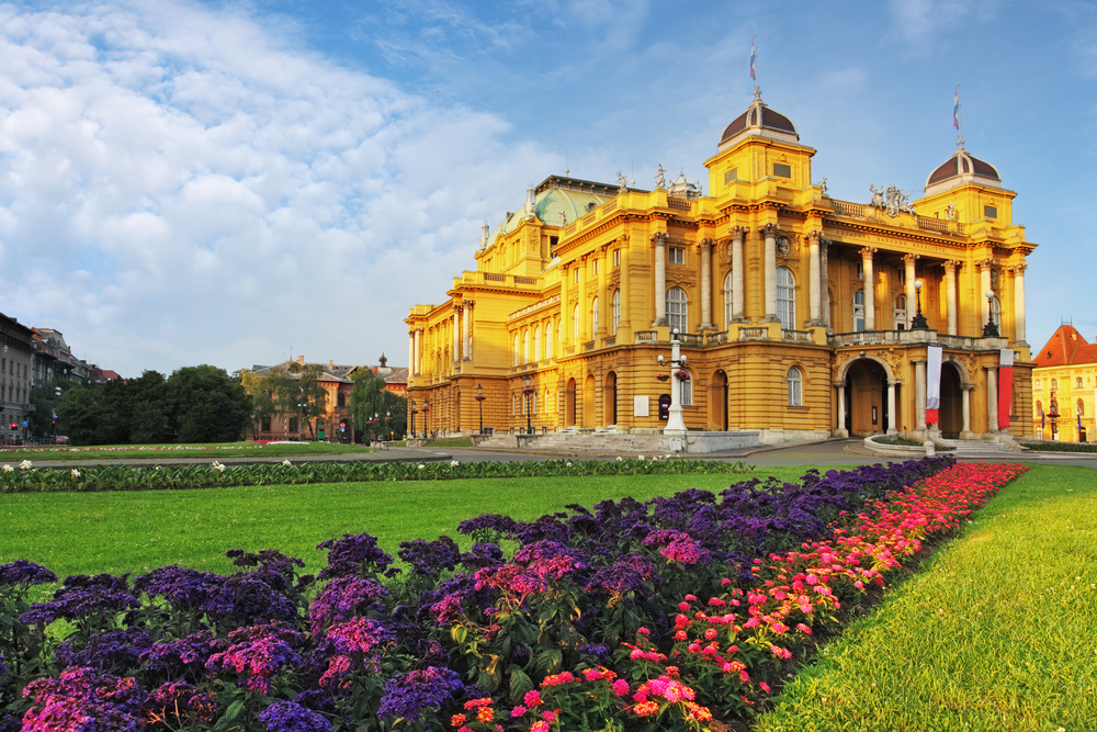 Parc national, ville Zagreb en Croatie