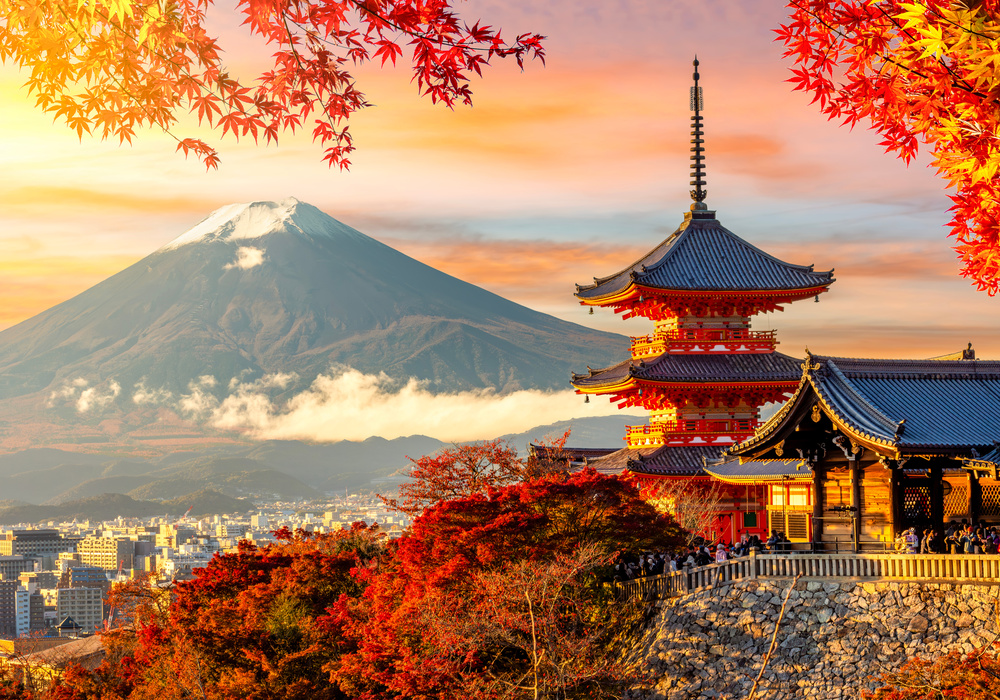 Temple Kiyomizu-dera, Japon