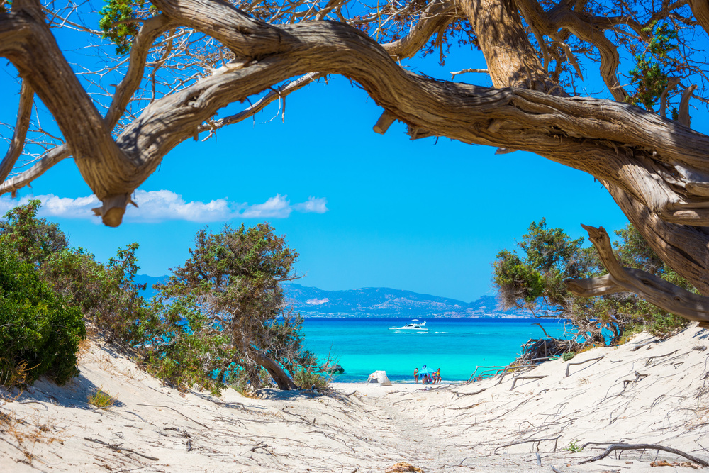 Vue sur la mer en Crète, Grece