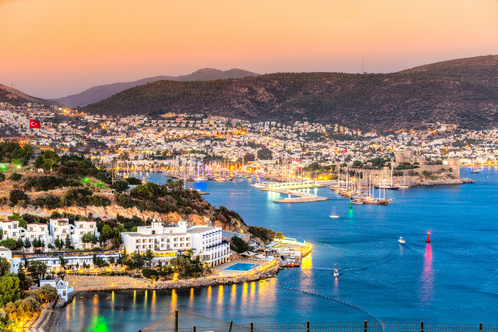Marina de Bodrum, Turquie