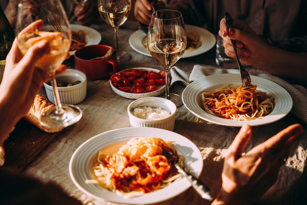 Restaurant italien, Italie