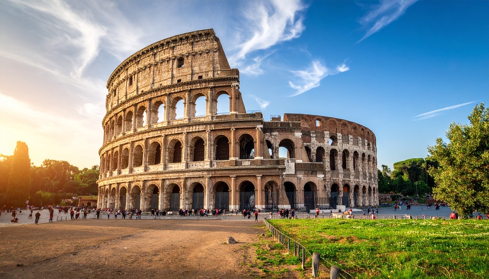 Vue sur le colisée, Rome, Italie